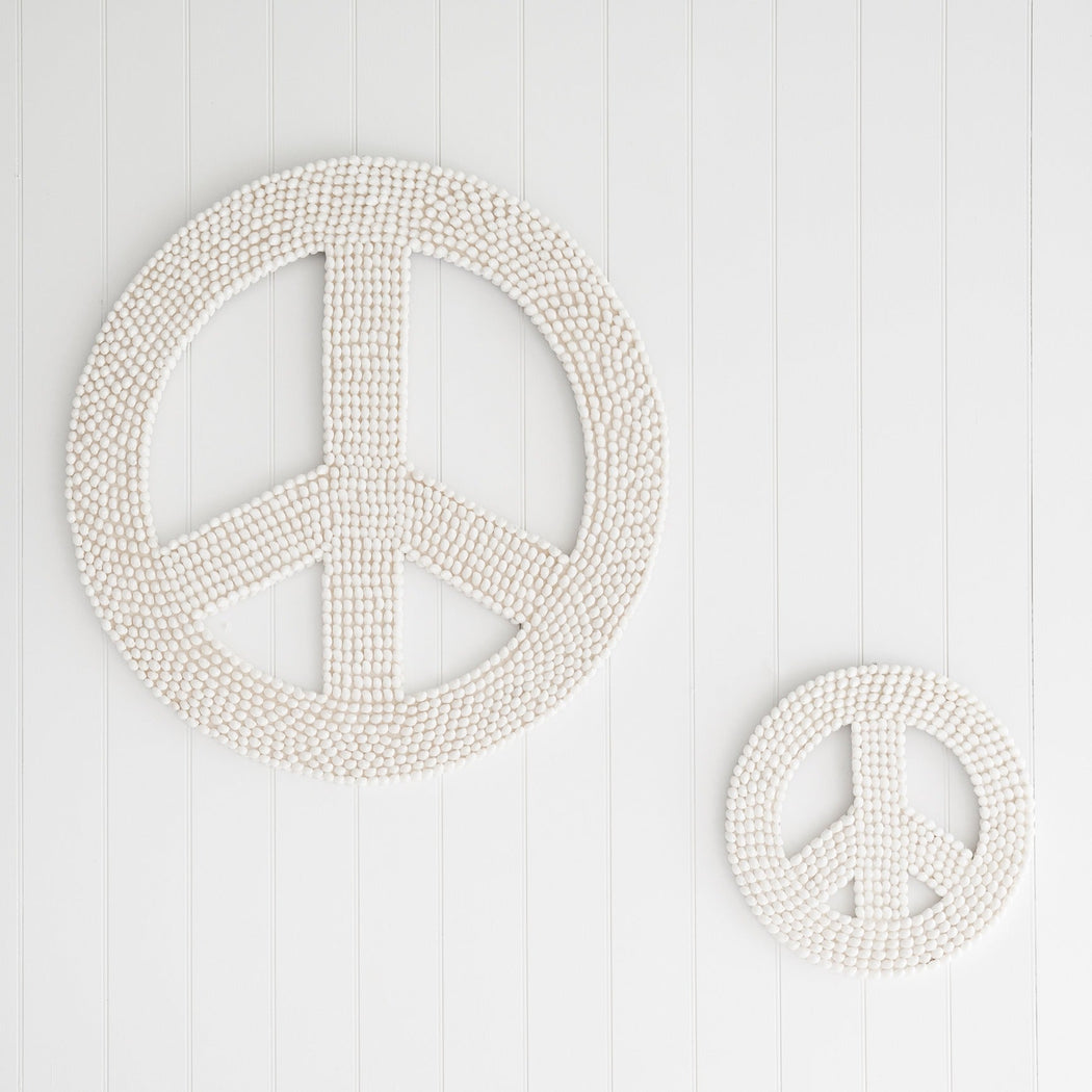 Shell Peace Sign | Large
