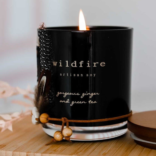 WILDFIRE | Artisan Soy Candle | Tumbler | Raven