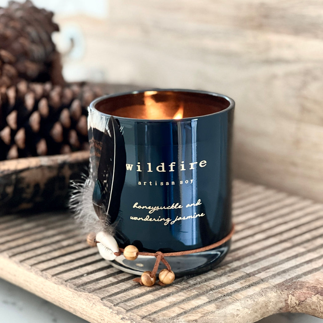 WILDFIRE | Artisan Soy Candle | Tumbler | Raven